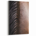 Rustic Wall Art - Horse Mane Texture Close-Up, Farmhouse Decor Print