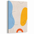 Bohemian Wall Art | Eclectic Boho Decor Canvas | Vibrant Abstract Design