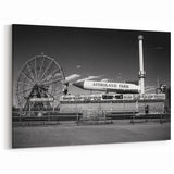 Iconic Coney Island Wall Art - Vintage Astroland Park Photography Print
