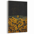 Rustic Wall Art - Sunflower Field at Sunset, Farmhouse Decor Print