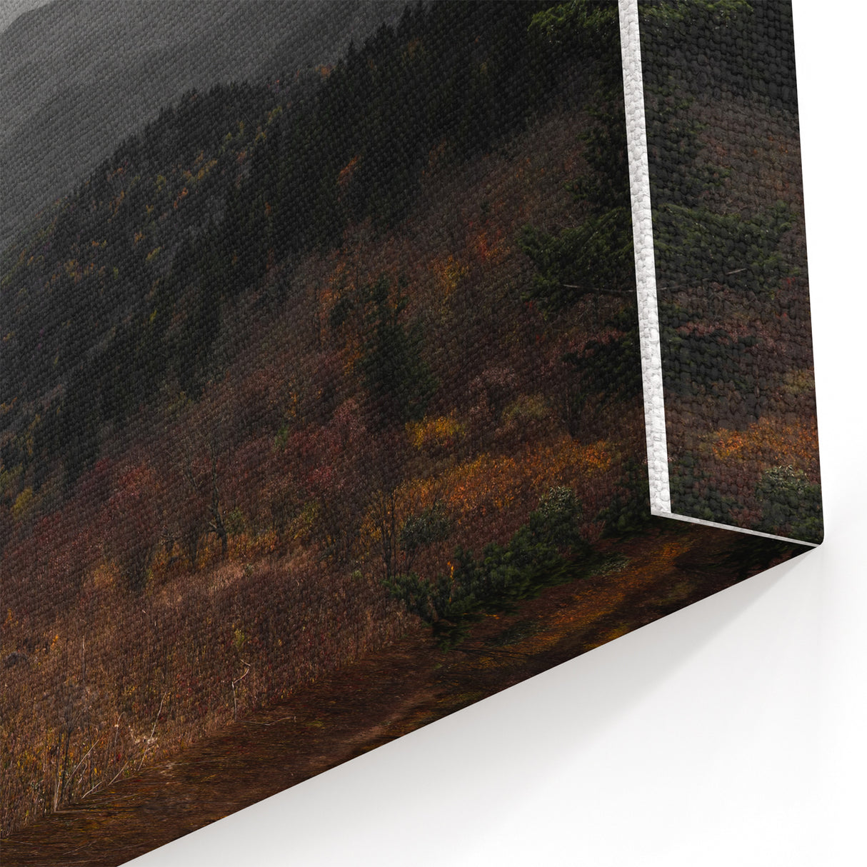 Rustic Wall Art - Expansive Mountain Range Landscape, Farmhouse Decor Print