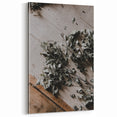 Rustic Wall Art - Dried Greenery Arrangement for Farmhouse Decor Charm