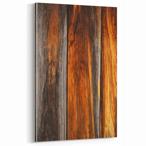 Rustic Wall Art - Weathered Wooden Planks for Farmhouse Decor Charm