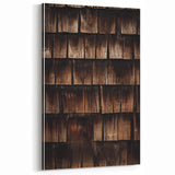 Rustic Wall Art - Weathered Wooden Shingles for Farmhouse Decor Charm