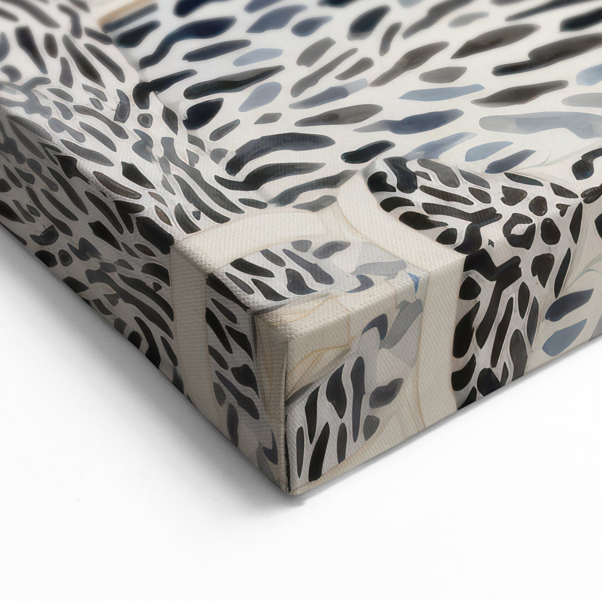 Electric Zebra Chair Library Art – Modern Electric Wall Art Canvas