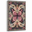 Scandinavian Butterfly Art | Nordic-Inspired Floral Wall Decor Print
