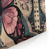 Scandinavian Butterfly Art | Nordic-Inspired Floral Wall Decor Print