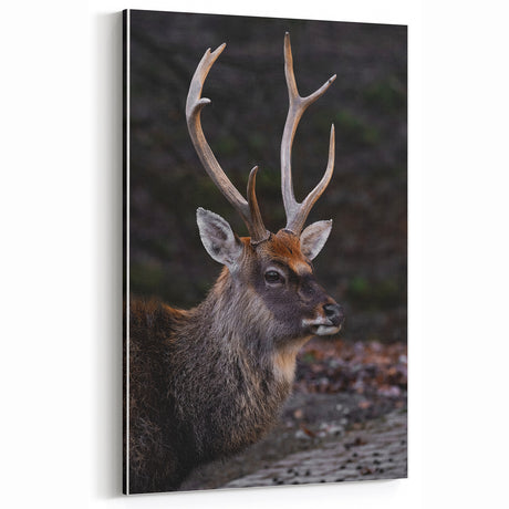 Majestic Stag Wall Art - Rustic Nature-Inspired Animal Decor