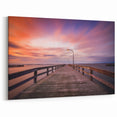Long Island Wall Art – Serene Pier at Sunset New York Coastal Photography