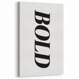 Electric Wall Art: Minimalist Bold Typography for Modern Interiors