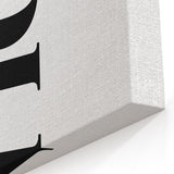Electric Wall Art: Minimalist Bold Typography for Modern Interiors