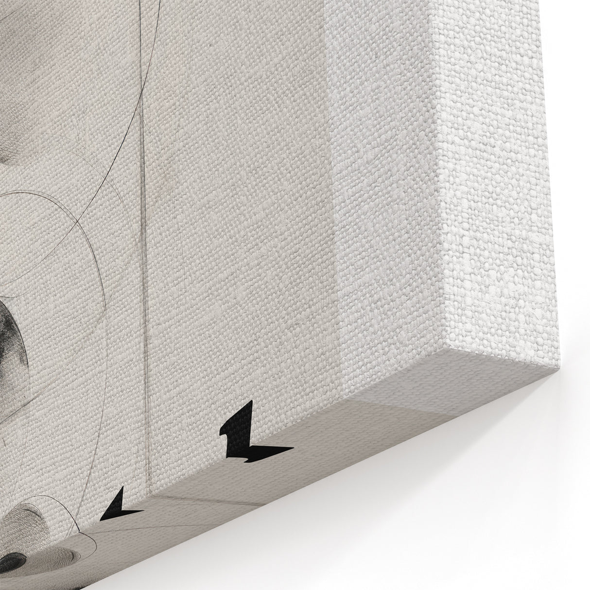 Electric Wall Art: Good Things Take Time Typography with Abstract Design