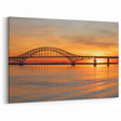 Long Island Wall Art – Robert Moses Bridge at Sunset New York Scenic Prints