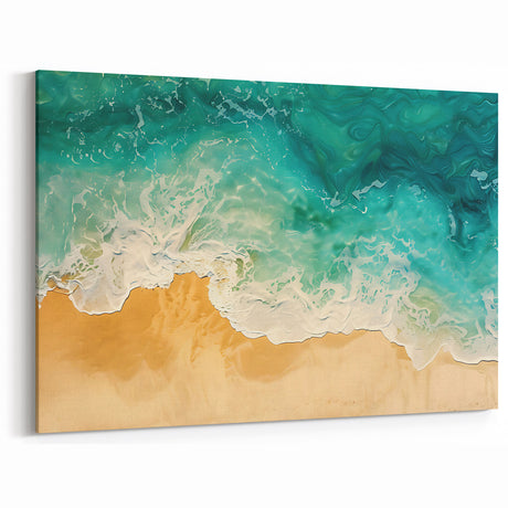 Ocean Breeze Coastal Wall Art – Serene Beach-Themed Decor for Homes