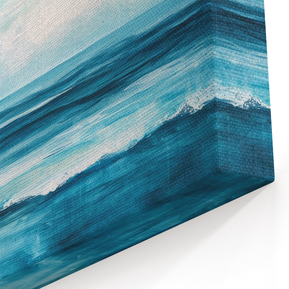 Ocean Serenity Coastal Wall Art | Beach-Themed Nautical Decor Print