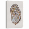 Coastal Wall Art - Nautical Oyster Shell Design for Seaside Living Decor