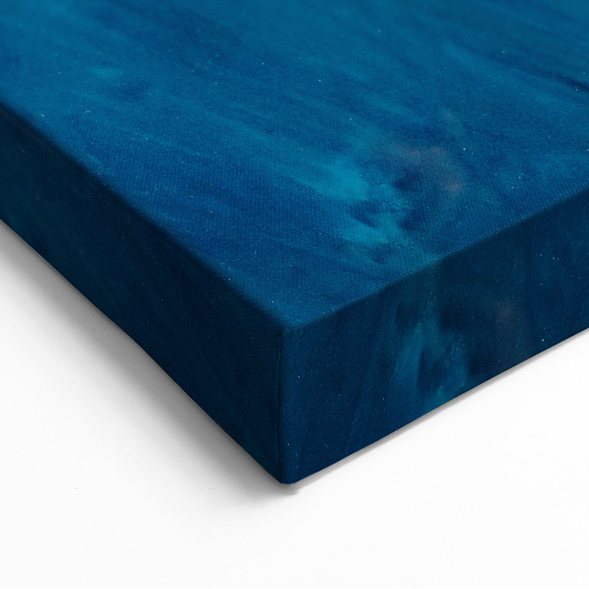 Coastal Wall Art - Abstract Blue Ocean Waves Beach-Themed Nautical Print