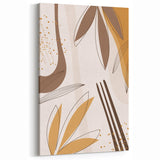 Bohemian Wall Art | Earthy Boho Decor Canvas | Eclectic Artistic Print