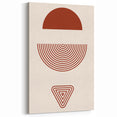 Minimalist Bohemian Wall Art | Modern Boho Decor Canvas | Artistic Print