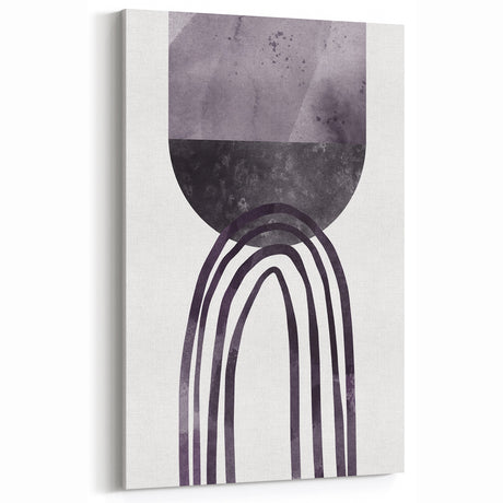 Minimalist Boho Wall Art | Dark Eclectic Boho Decor Canvas | Modern Print