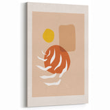 Abstract Boho Wall Art | Earthy Bohemian Decor Canvas | Artistic Print