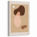 Minimalist Boho Wall Art | Earthy Bohemian Decor Canvas | Artistic Print