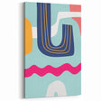 Eclectic Boho Wall Art | Vibrant Bohemian Decor Canvas | Artistic Print