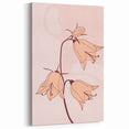 Elegant Floral Boho Wall Art | Artistic Bohemian Decor Canvas | Print