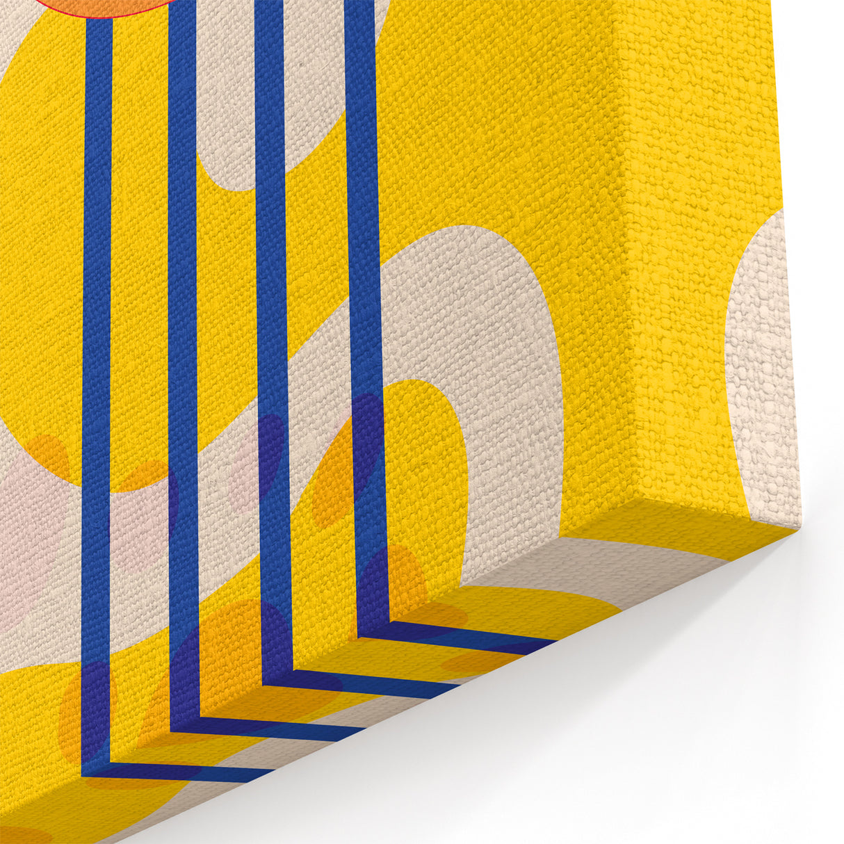 Bold Abstract Boho Wall Art | Vibrant Bohemian Decor Canvas | Artistic Print
