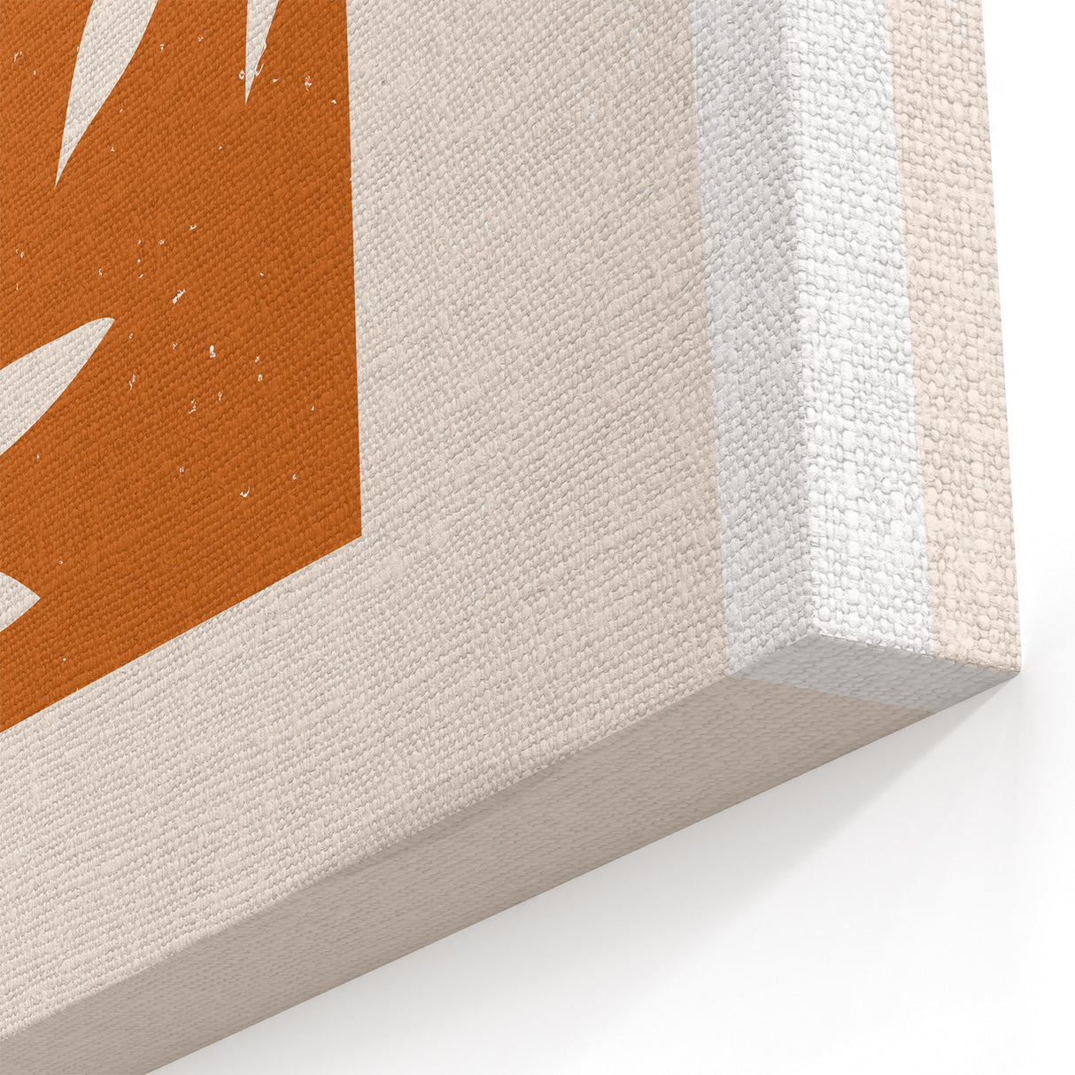 Boho Sun & Leaf Abstract Wall Art | Warm Earthy Minimalist Decor Print