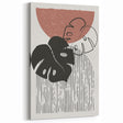 Bohemian Wall Art | Artistic Boho Decor Canvas | Eclectic Monstera Print