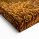 Golden Wheat Fields and Red Barn - North Dakota Landscape Wall Art