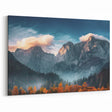 Scenic Slovenia Prints - Autumn Mountain Landscape Canvas