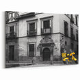 Andalucía Wall Art - Yellow Scooter in Historic Cityscape Scene