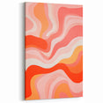 Maximalist Wall Art - Bold Abstract Waves for Eclectic Home Decor