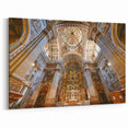 Andalucía Canvas Prints - Ornate Cathedral Interior Architecture