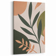 Bohemian Wall Art | Eclectic Boho Decor Canvas | Artistic Plant Print