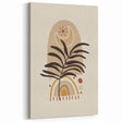 Bohemian Wall Art | Eclectic Sun and Plant Print | Boho Chic Decor