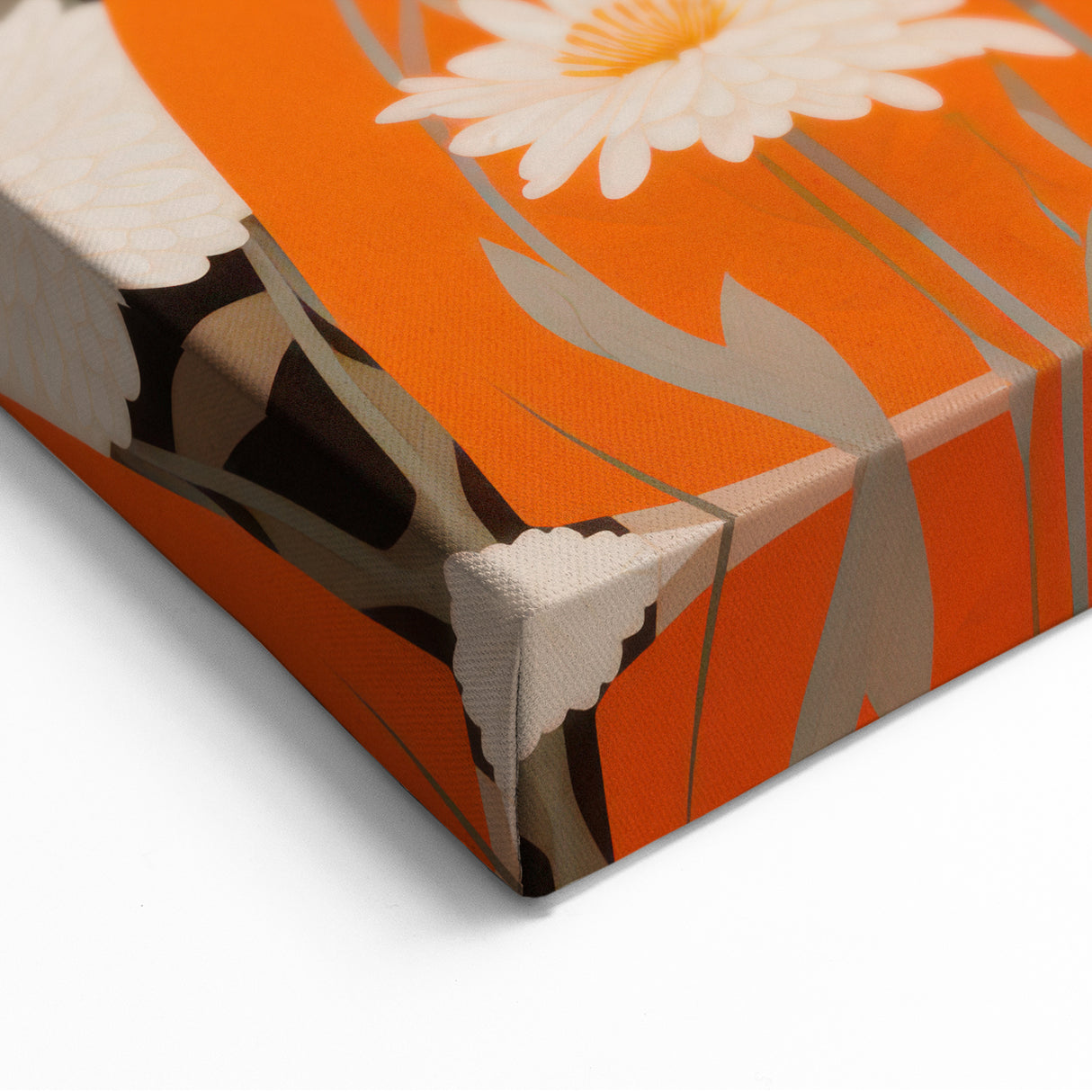 Maximalist Wall Art: Eclectic Bold Portrait with Floral Patterns