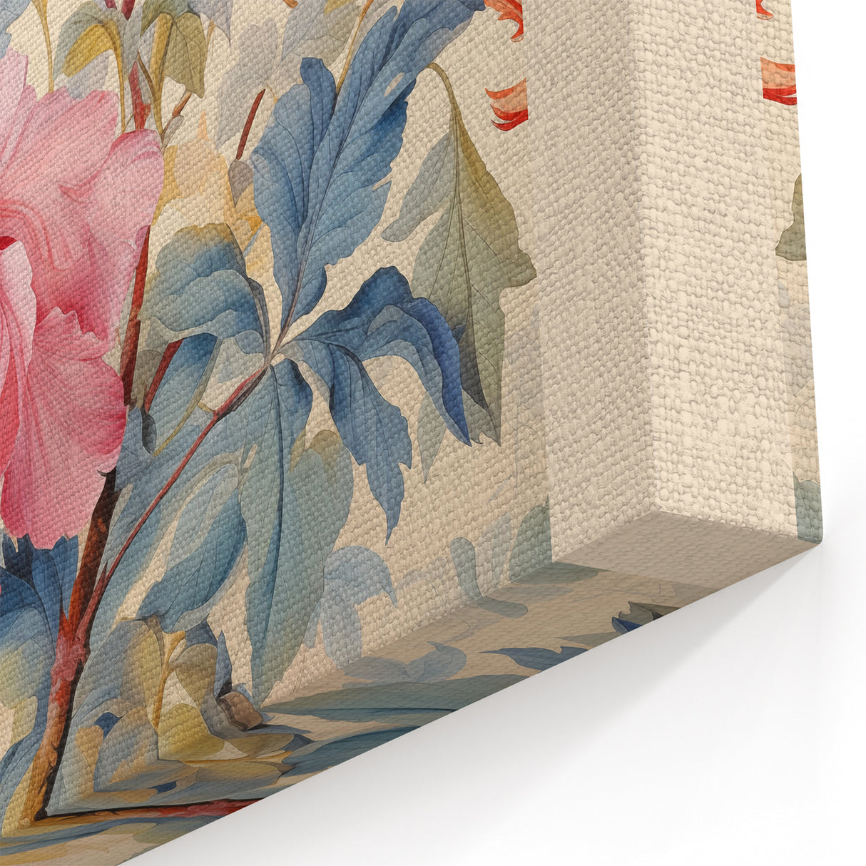 Electric Wall Art – Vibrant Flower Market of Tokyo Electric Art Print