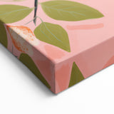 Maximalist Wall Art - Bold Lemon and Floral Design - Vibrant Decor Piece