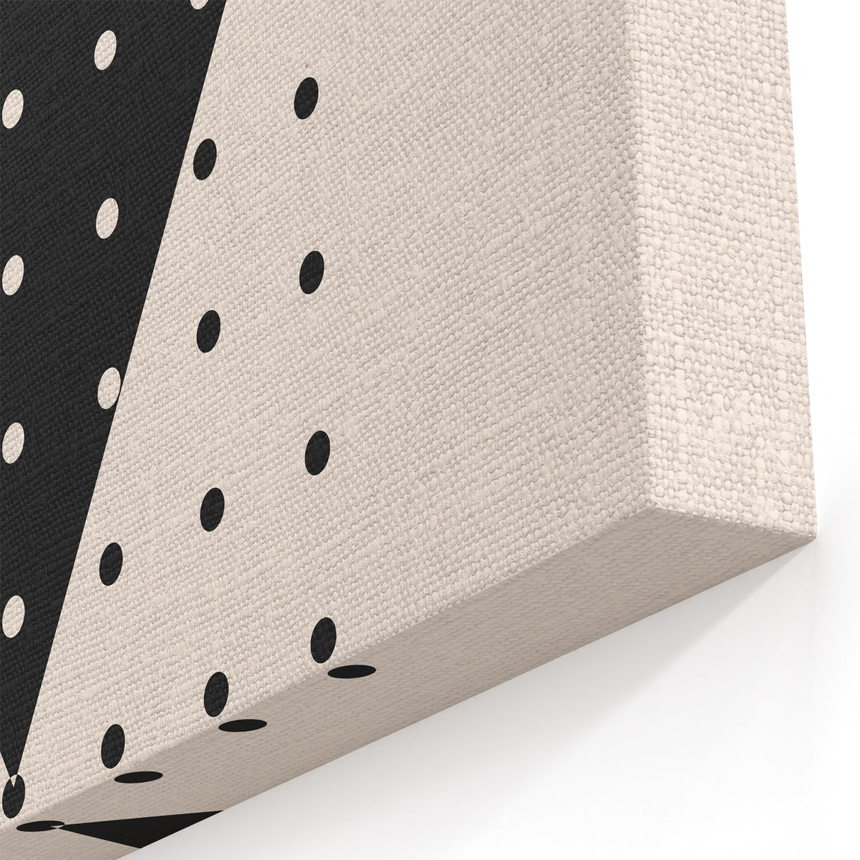 Boho Wall Art | Geometric Triangle Print | Modern Minimalist Canvas