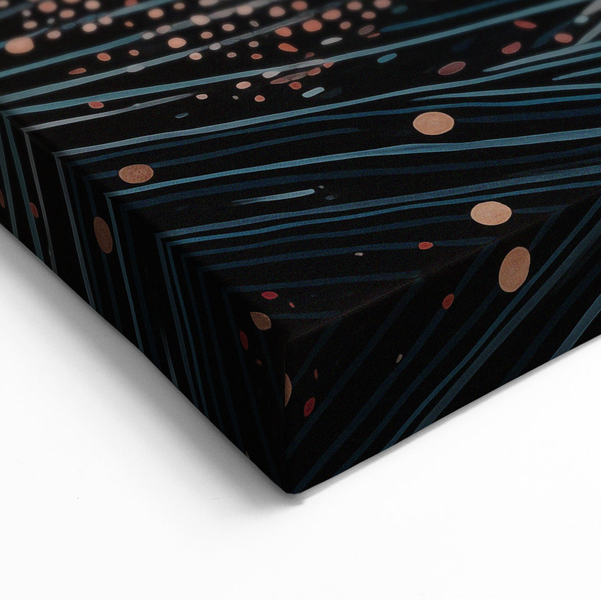 Electric Wall Art – Abstract Cosmic Light and Waves Electric Art Print