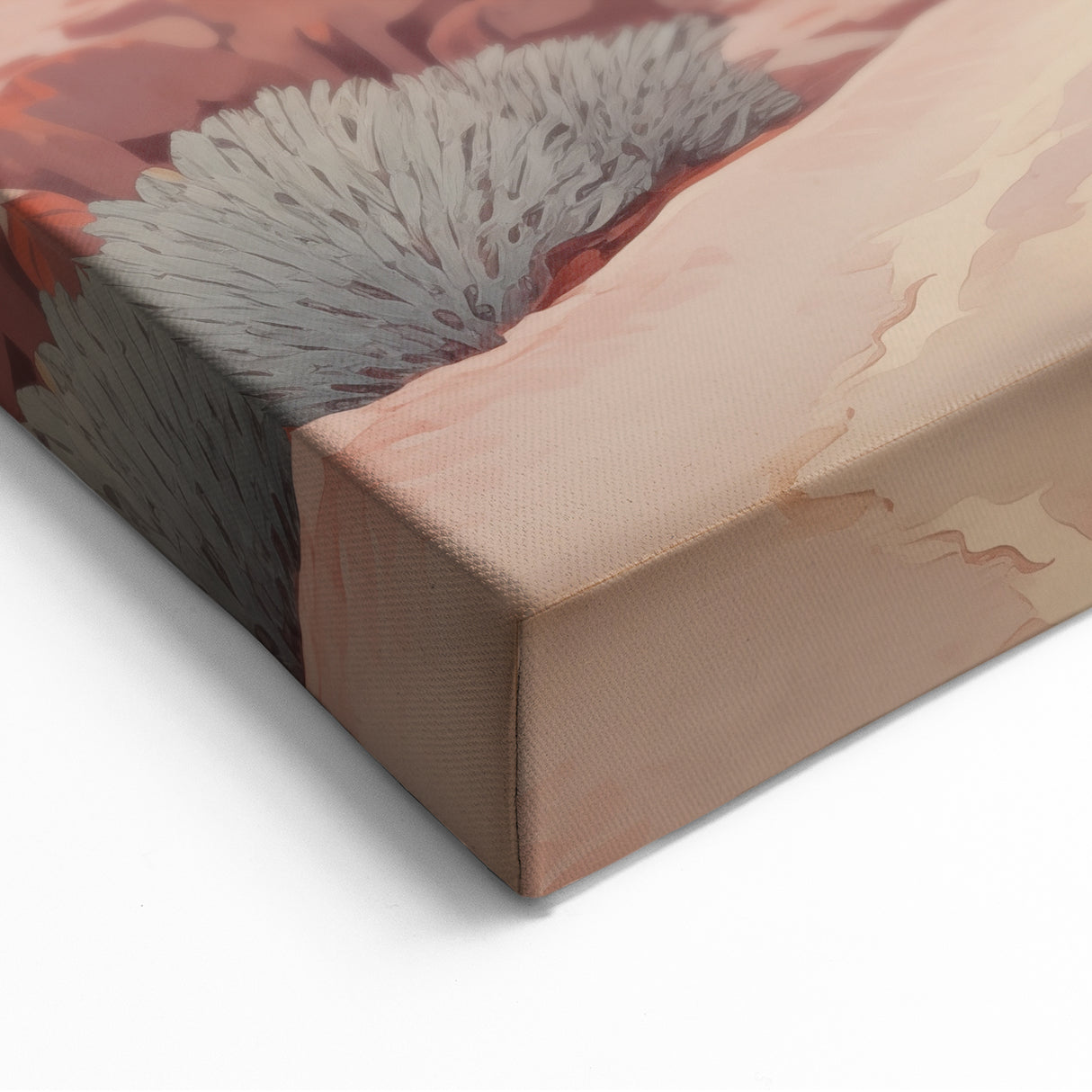 Electric Wall Art: Vibrant Desert Landscape - Modern Electric Decor