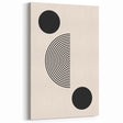 Boho Wall Art | Minimalist Geometric Circles Print | Modern Boho Decor