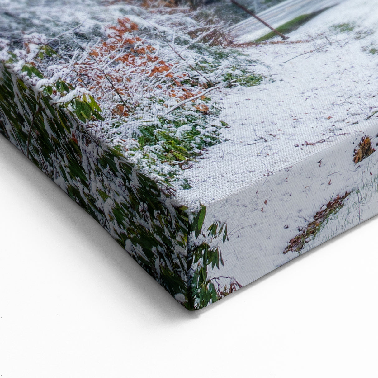 Blue Ridge Winter Wonderland Wall Art – North Carolina Scenic Snowy Landscape
