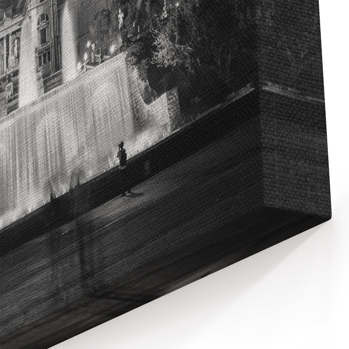Barcelona Photography Prints - Montjuïc Fountains and Palace Night Scene