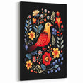 Scandinavian Wall Decor | Vibrant Nordic Bird Art Print | Hygge-Inspired