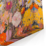Electric Wall Art: Vibrant Floral Explosion - Modern Electric Decor