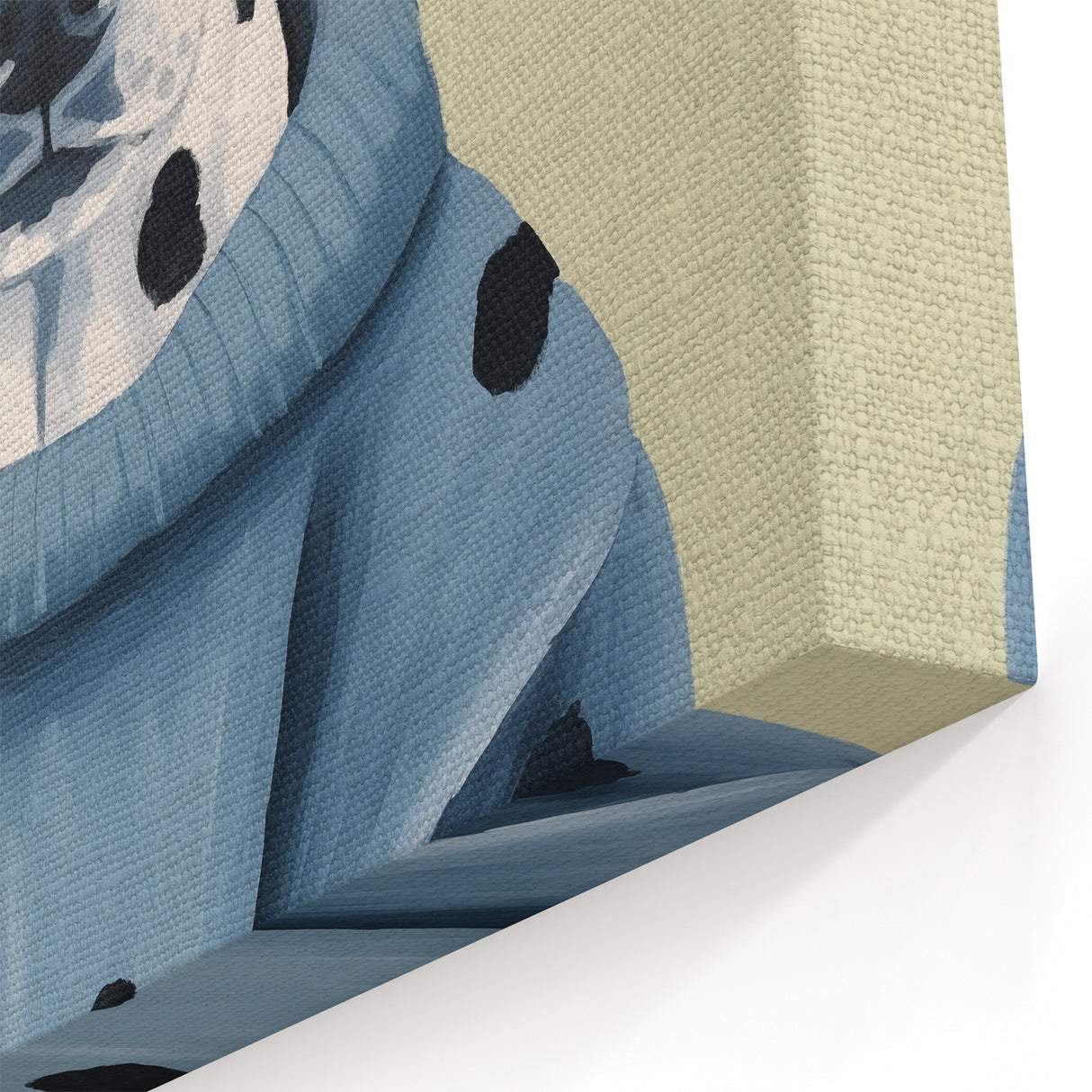 Electric Wall Art: Dalmatian in Cozy Sweater - Modern Electric Decor